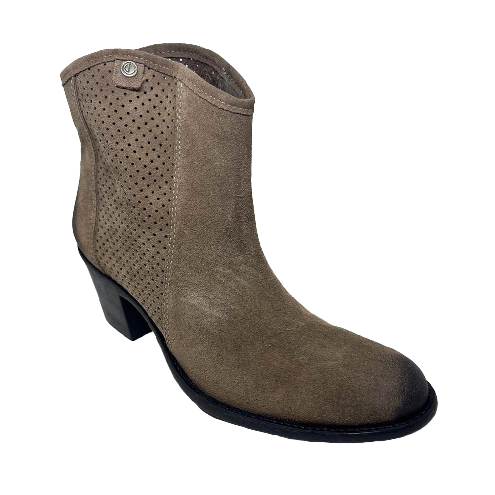 Bota em Camurça Fendi Cano Baixo Dumond