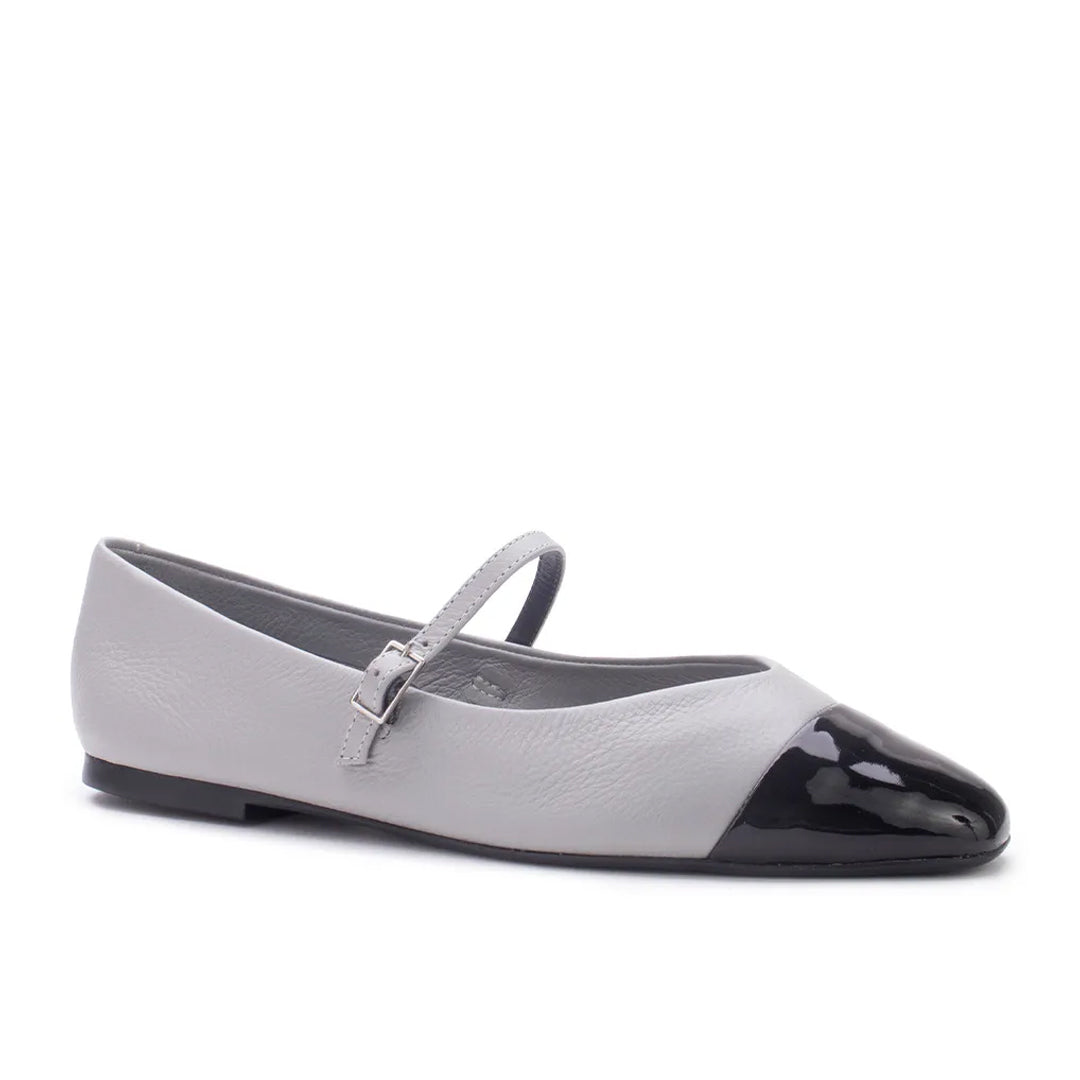 Sapatilha Lia Line Boneca Bicolor Feminina Off White