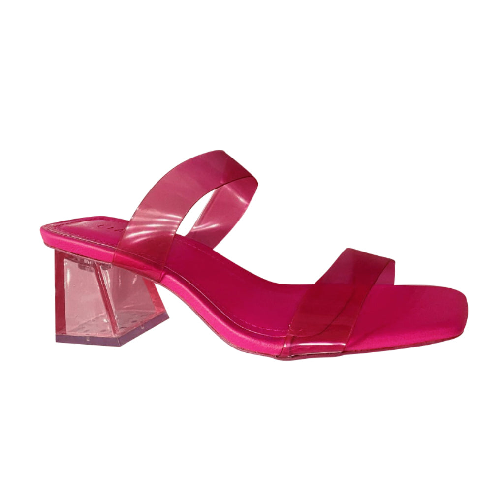 Tamanco Vinil Pink Lia Line - Audácia em Cada Passo
