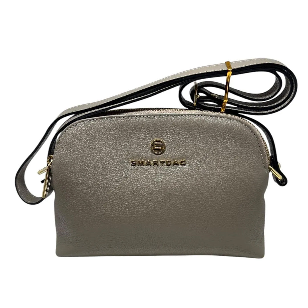Bolsa de Couro Smartbag Cinza