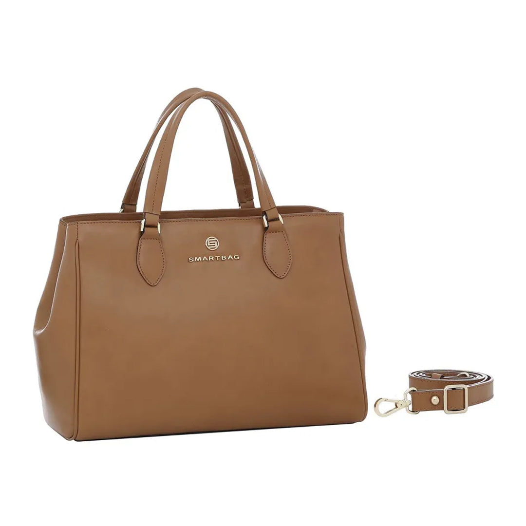 Bolsa Smartbag Couro Whisky