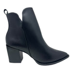 Bota Couro Preto Lia Line Chloe - Elegância e Sofisticação
