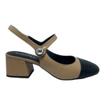 SANDÁLIA SLINGBACK BICOLOR LIA LINE