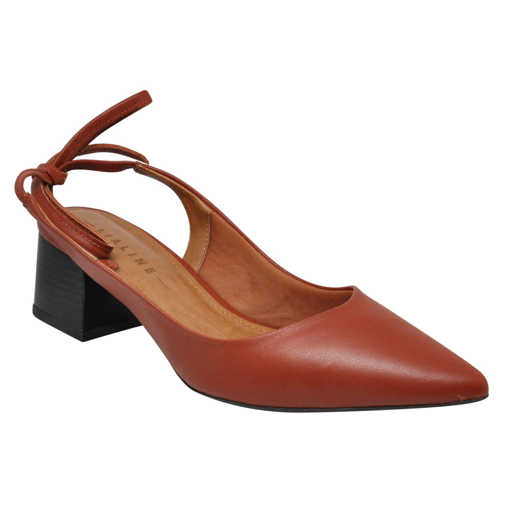 Scarpin Aberto com Amarração Lia Line - Elegância e Versatilidade